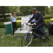 Treinador da bicicleta de Obama